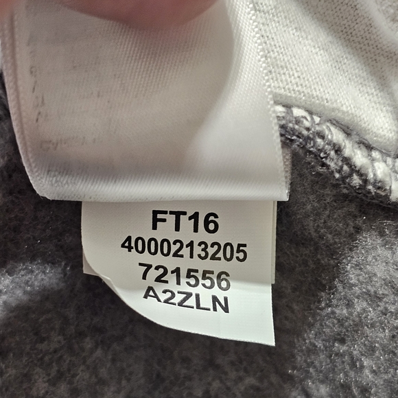 The North Face Men’s Size Medium Pullover Hoodie Gray USA Red Blue Patriotic TNF - Picture 9 of 10